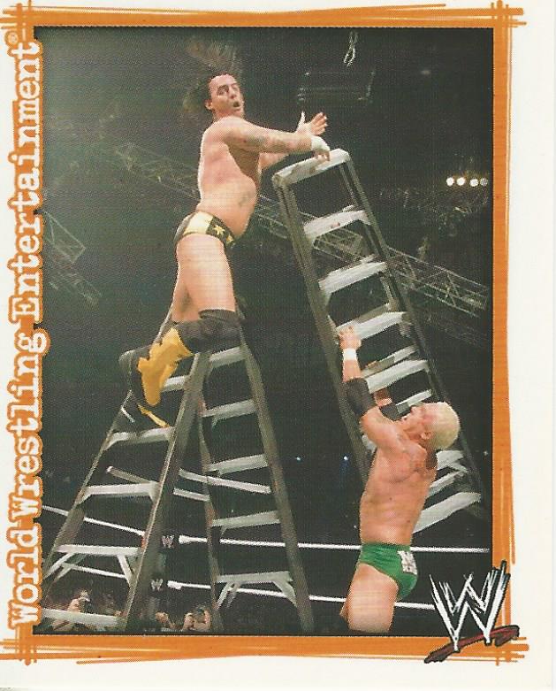 WWE Topps Superstars Uncovered 2007 Sticker Collection Mr Kennedy P5