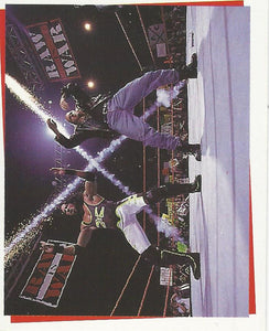 WWF Smackdown Stickers 2000 Triple H and X-Pac No.225