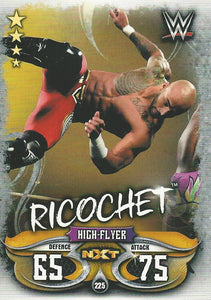 WWE Topps Slam Attax Live 2018 Trading Card Ricochet NXT No.225