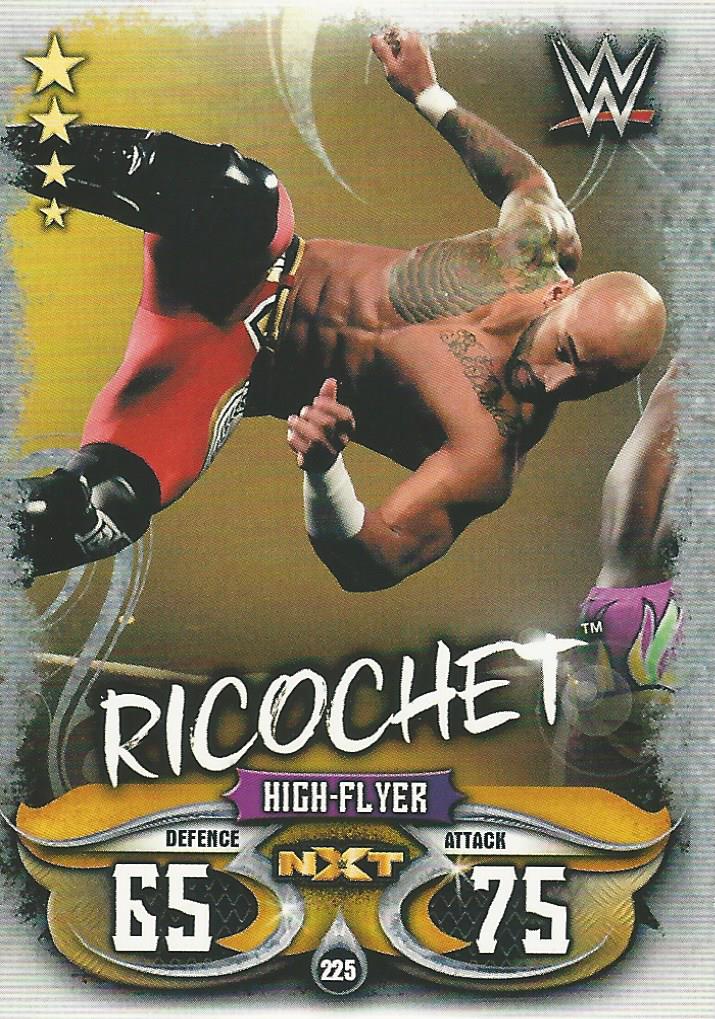 WWE Topps Slam Attax Live 2018 Trading Card Ricochet NXT No.225