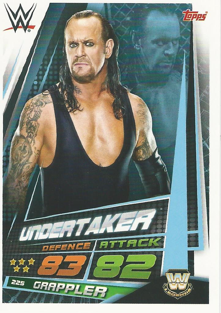 WWE Topps Slam Attax Universe 2019 Trading Card Undertaker No.225