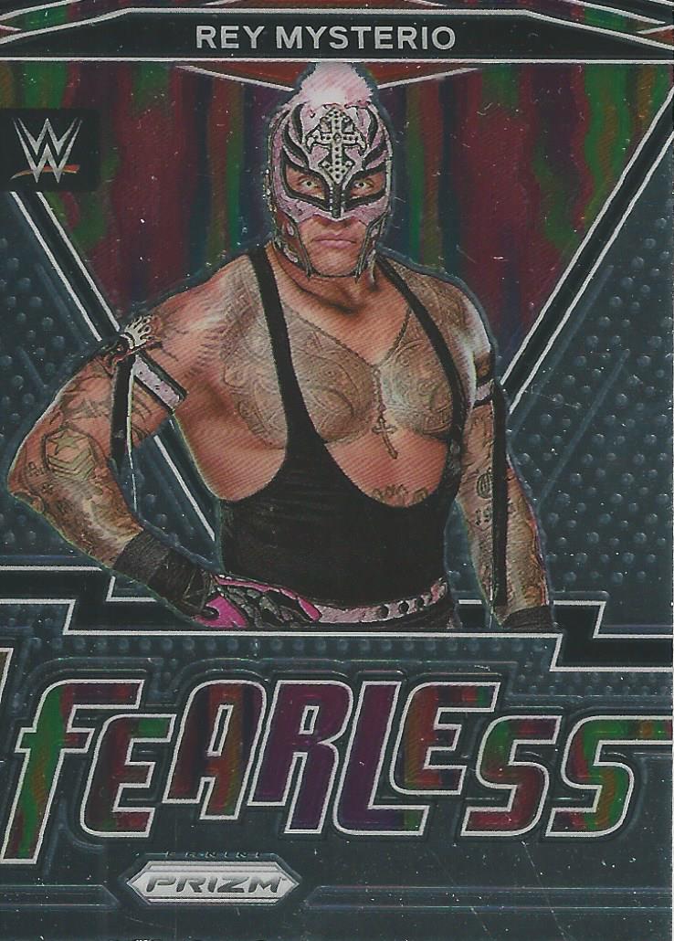 WWE Panini Prizm 2022 Trading Cards Fearless Rey Mysterio No.19