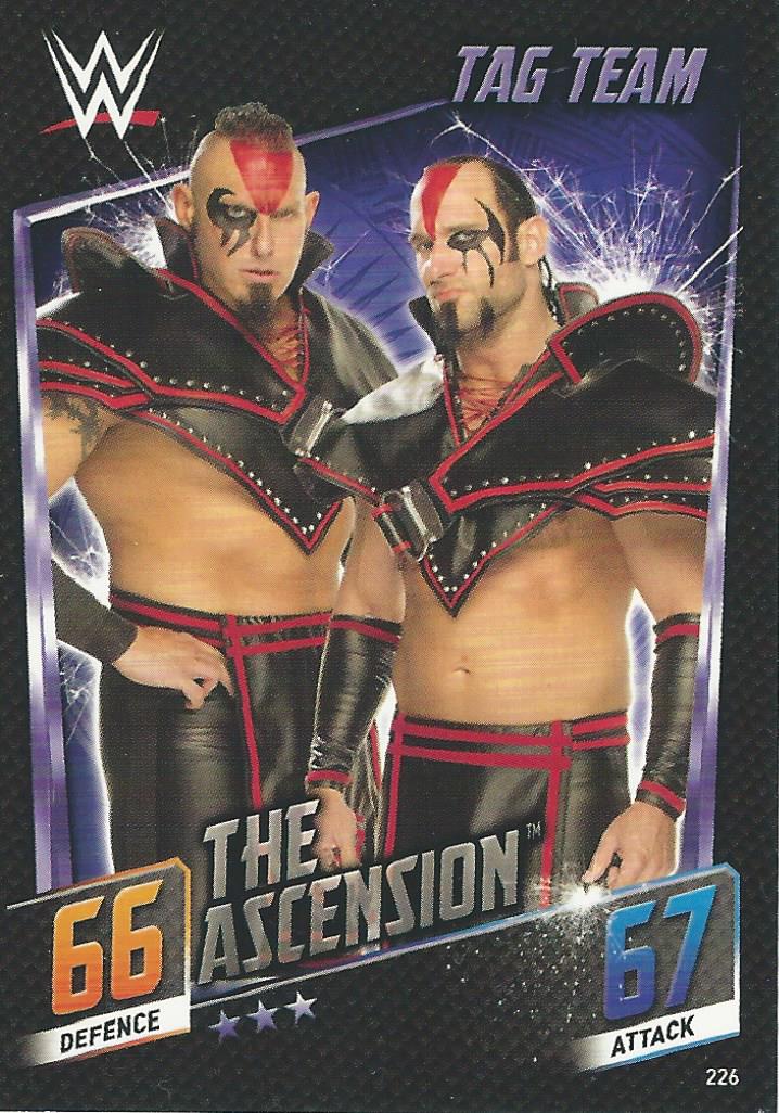WWE Topps Slam Attax 2015 Then Now Forever Trading Card The Ascension No.226