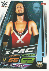 WWE Topps Slam Attax Universe 2019 Trading Card X-Pac No.226