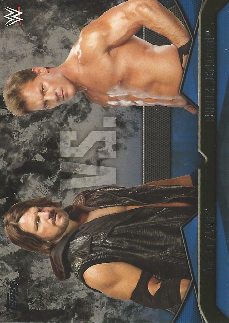 WWE Topps Then Now Forever 2016 Trading Cards AJ Styles vs Chris Jericho No.6