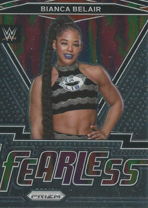 WWE Panini Prizm 2022 Trading Cards Fearless Bianca Belair No.22