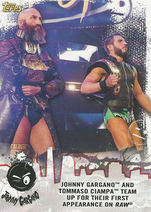 WWE Topps NXT 2020 Trading Cards Johnny Gargano JG-17