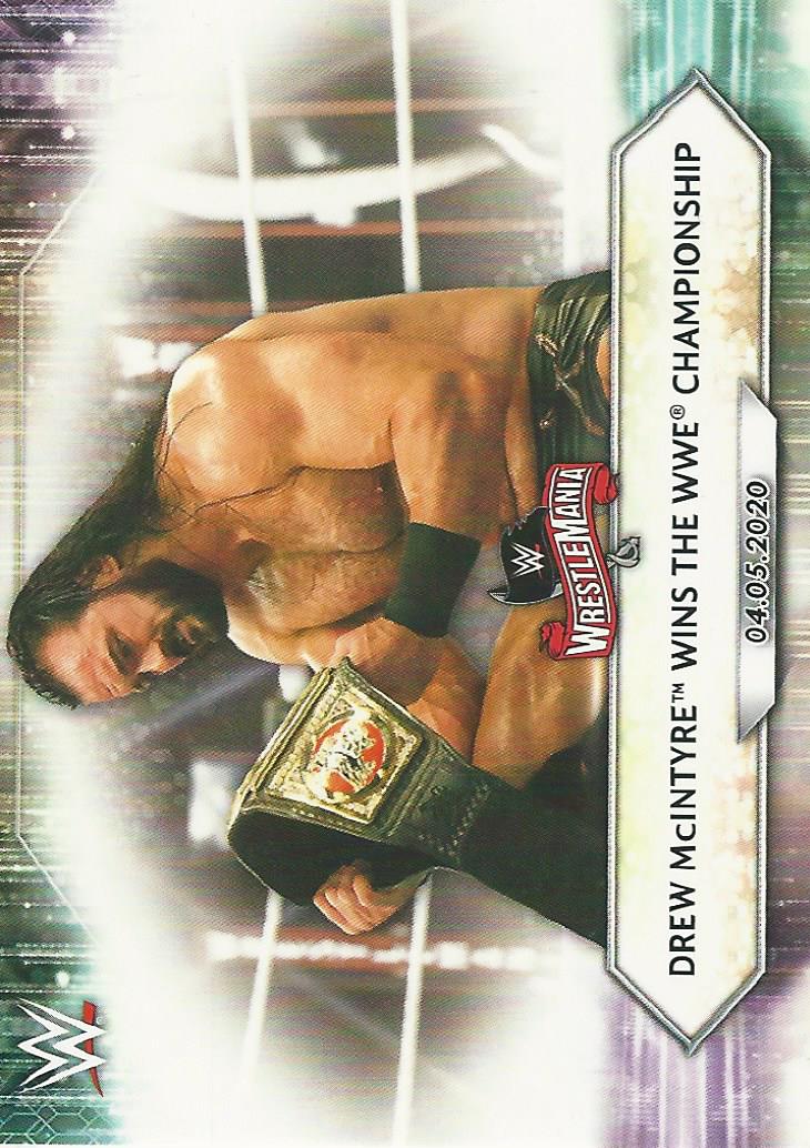 WWE Topps 2021 Trading Cards Drew McIntyre No.53