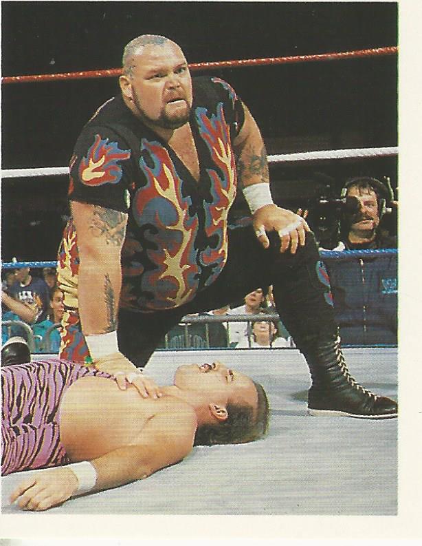 WWF Merlin Stickers 1992 Bam Bam Bigelow No.227