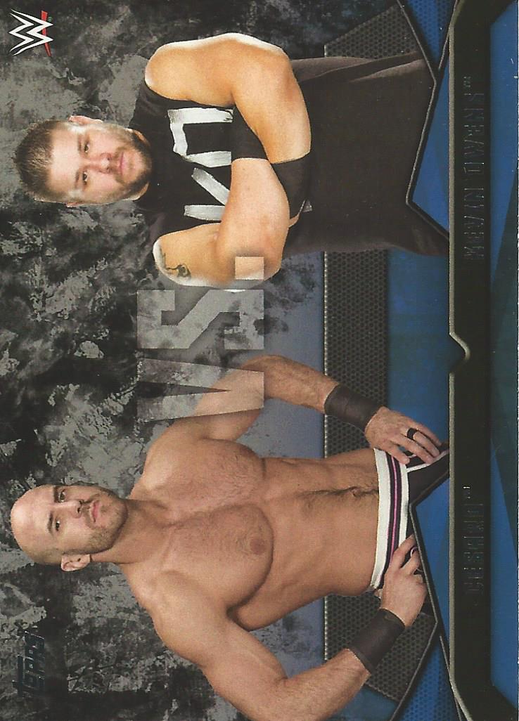 WWE Topps Then Now Forever 2016 Trading Cards Cesaro vs Kevin Owens No.8