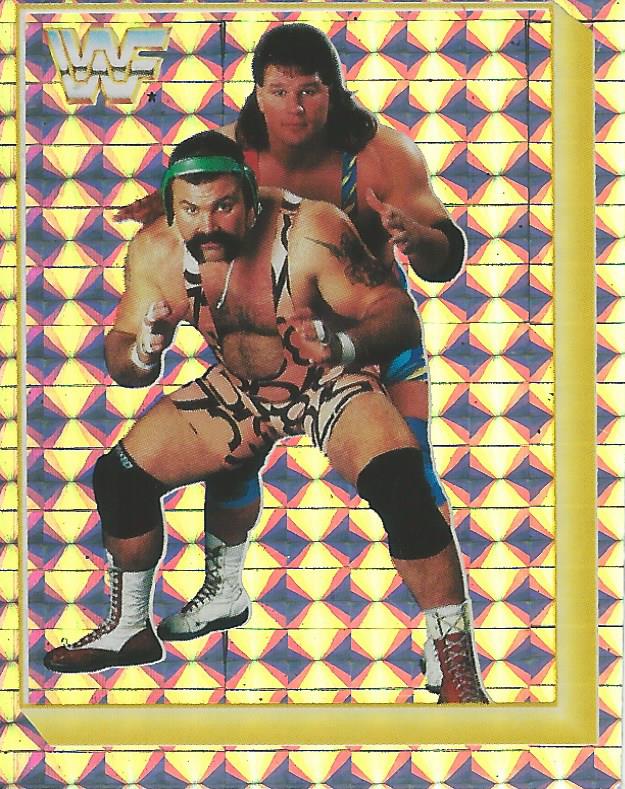 WWF Merlin Sticker Collection 1994 Steiner Brothers No.229 Version 2