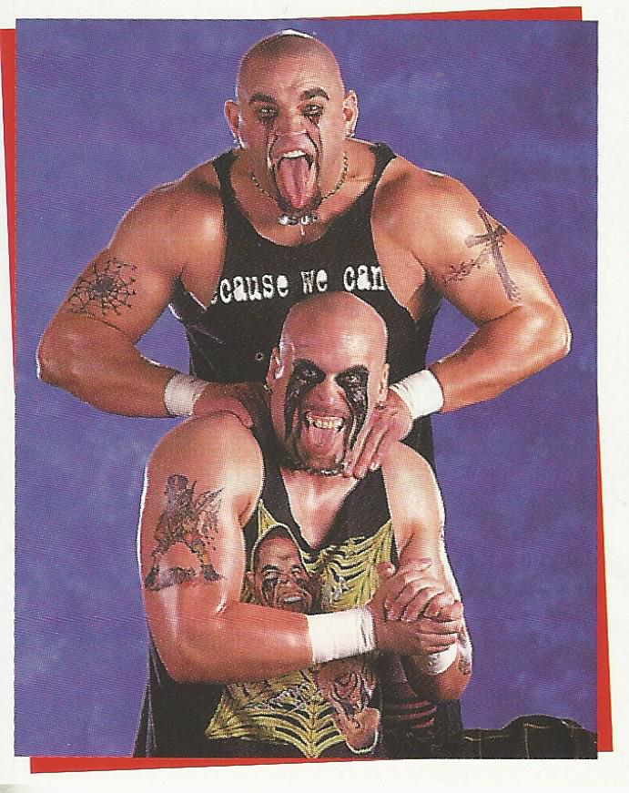 WWF Smackdown Stickers 2000 Headbangers No.229