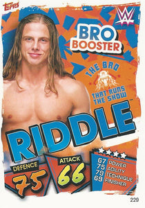 WWE Topps Slam Attax 2021 Trading Card Riddle No.229