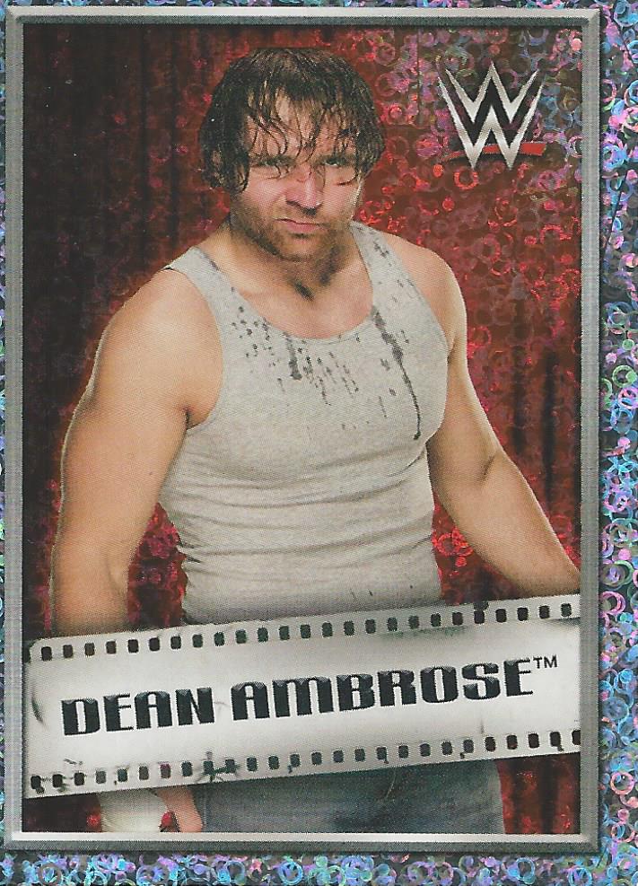 WWE Topps 2018 Stickers Dean Ambrose Foil No.229