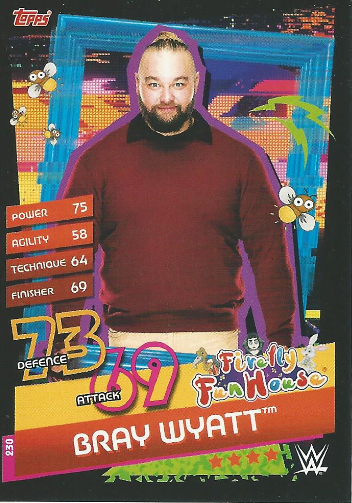 WWE Topps Slam Attax Reloaded 2020 Trading Card Bray Wyatt No.230