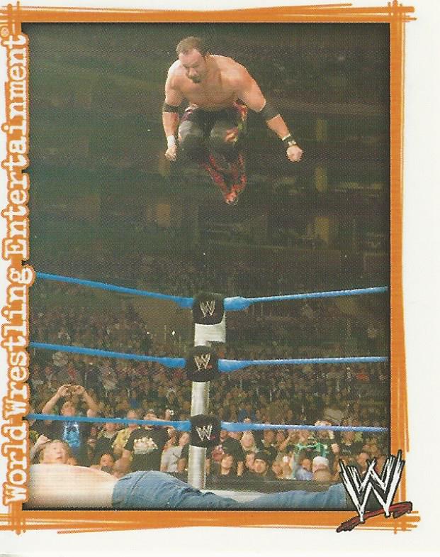 WWE Topps Superstars Uncovered 2007 Sticker Collection Chavo Guerrero P9