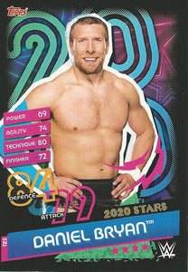 WWE Topps Slam Attax Reloaded 2020 Trading Card Daniel Bryan T22