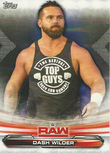 WWE Topps Raw 2019 Trading Card Dash Wilder No.22