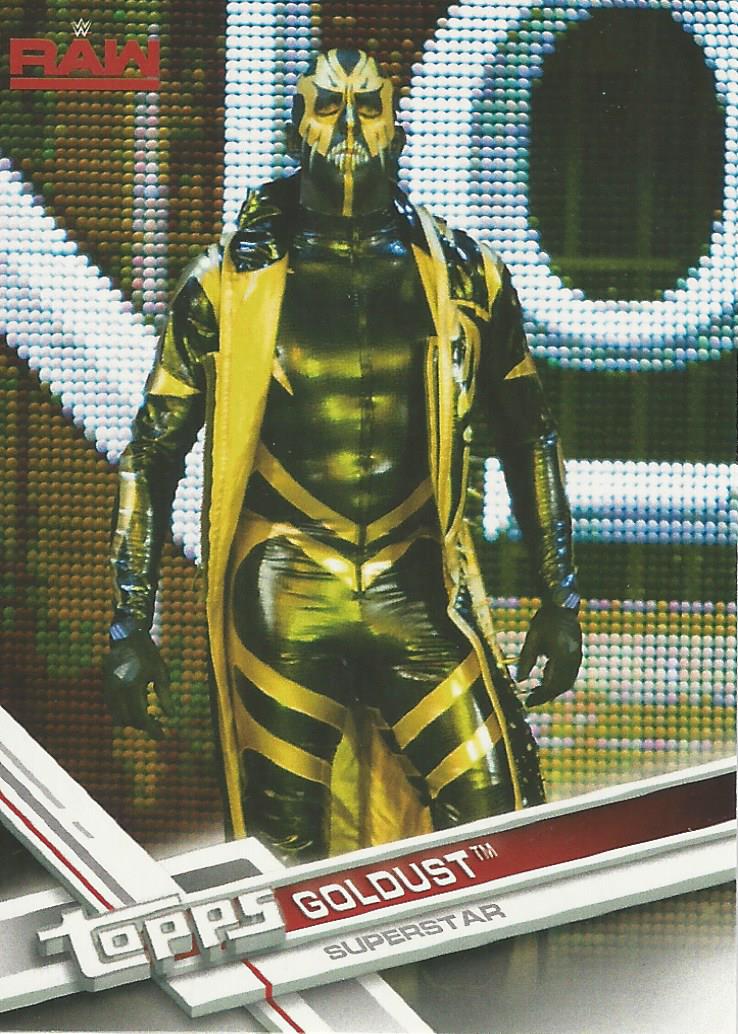 WWE Topps Then Now Forever 2017 Trading Card Goldust No.122