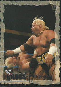 WWE Fleer Chaos Trading Card 2004 Rikishi No.22