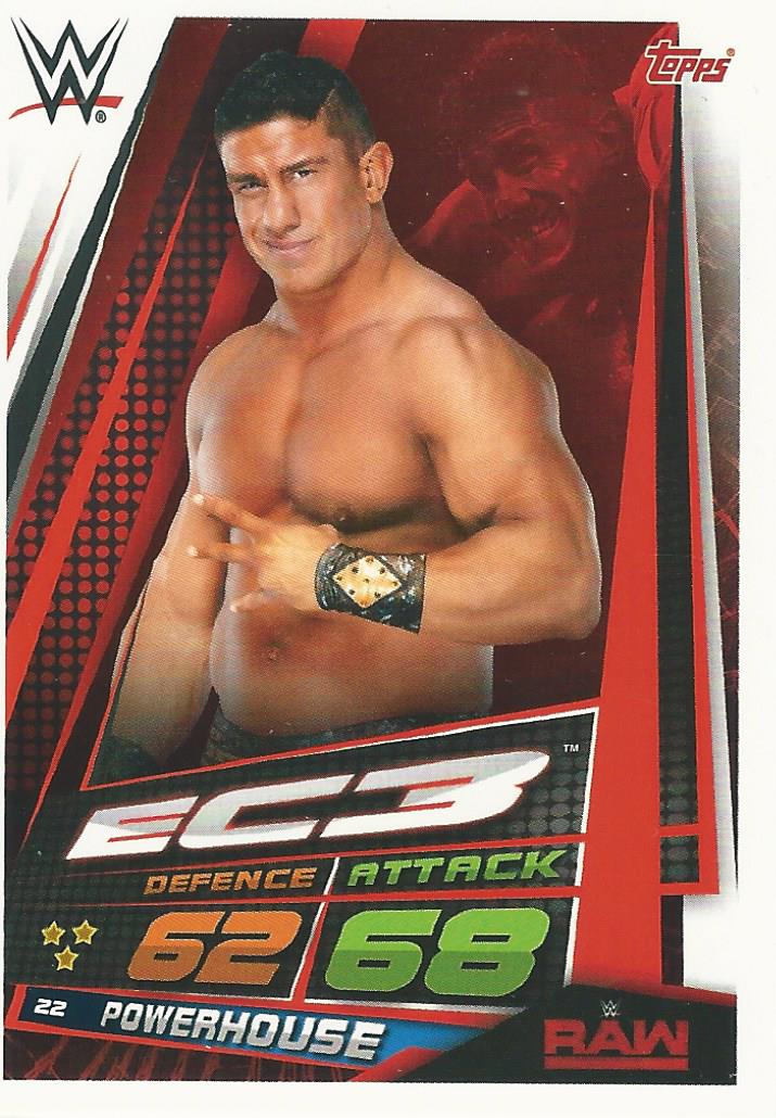 WWE Topps Slam Attax Universe 2019 Trading Card EC3 No.22