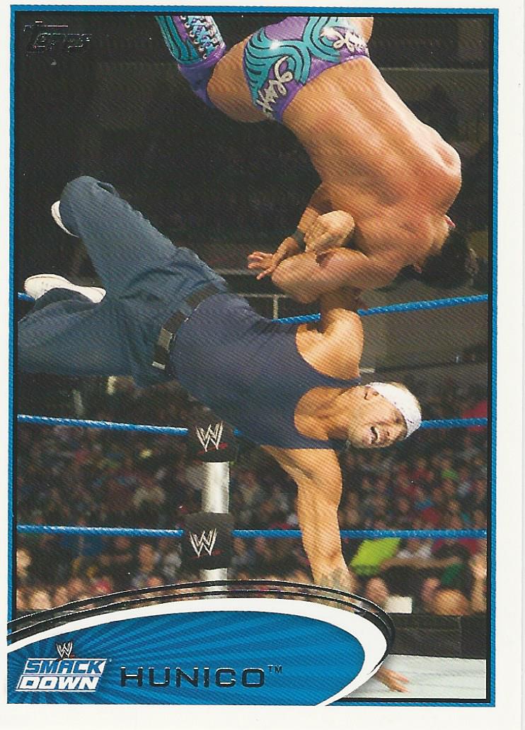 WWE Topps 2012 Trading Card Hunico No.22