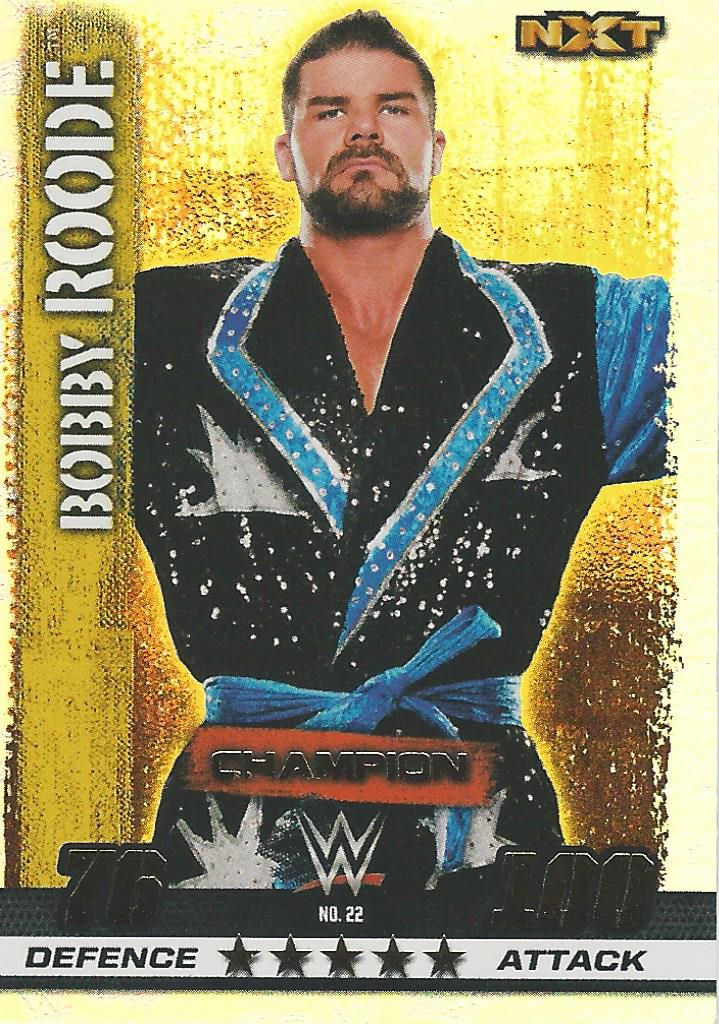 WWE Topps Slam Attax 10th Edition Trading Card 2017 Champion Bobby Roode No.22