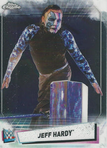 WWE Topps Chrome 2021 Trading Cards Jeff Hardy No.22