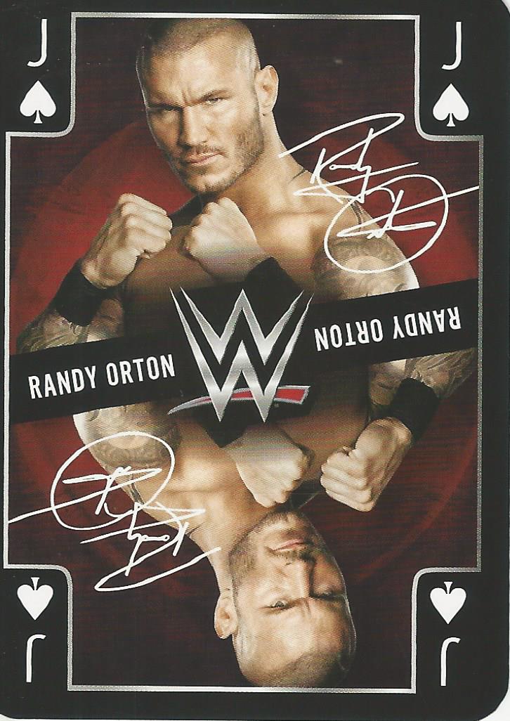 WWE 2019 Playing Cards Randy Orton