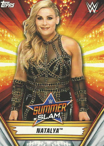 WWE Topps Summerslam 2019 Trading Card Natalya No.22