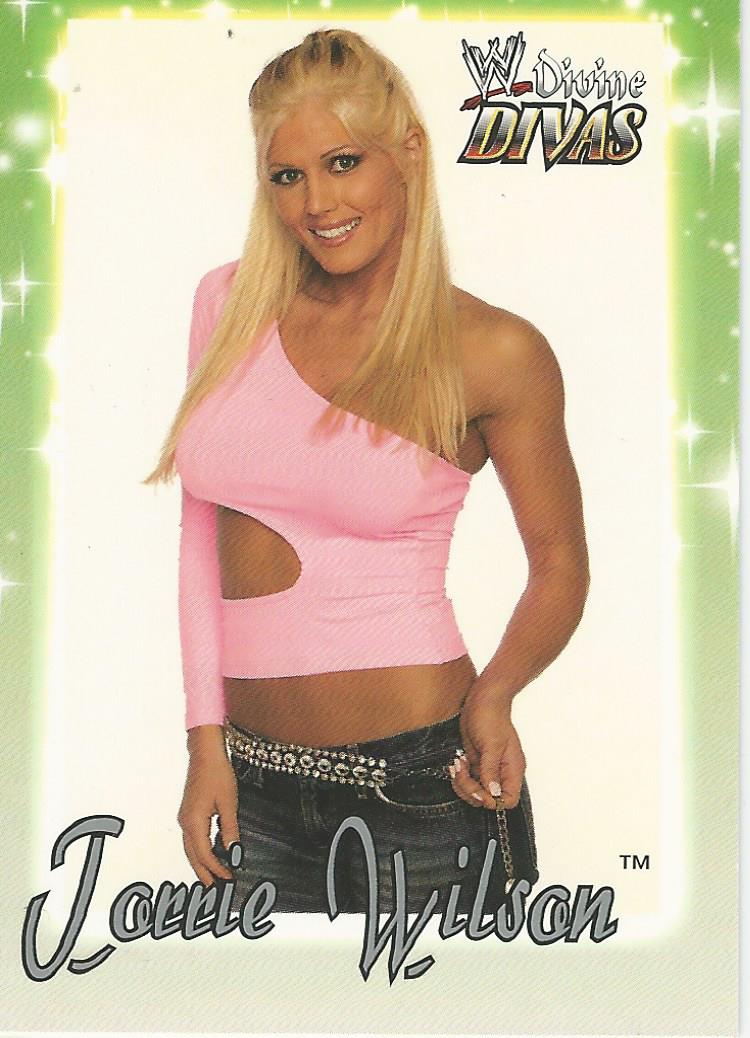 WWE Fleer Divine Divas Trading Card 2003 Torrie Wilson No.22