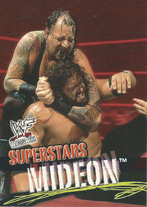 WWF Fleer Wrestlemania 2001 Trading Cards Mideon No.22