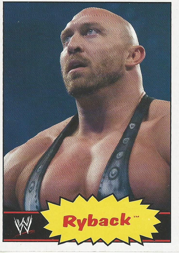 WWE Topps Heritage 2012 Trading Cards Ryback No.22