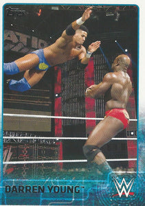 WWE Topps 2015 Trading Card Darren Young No.22