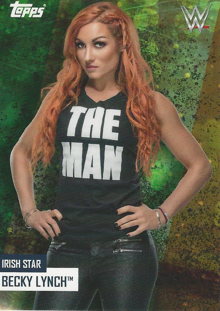 WWE Topps Best of British 2021 Trading Card Becky Lynch
