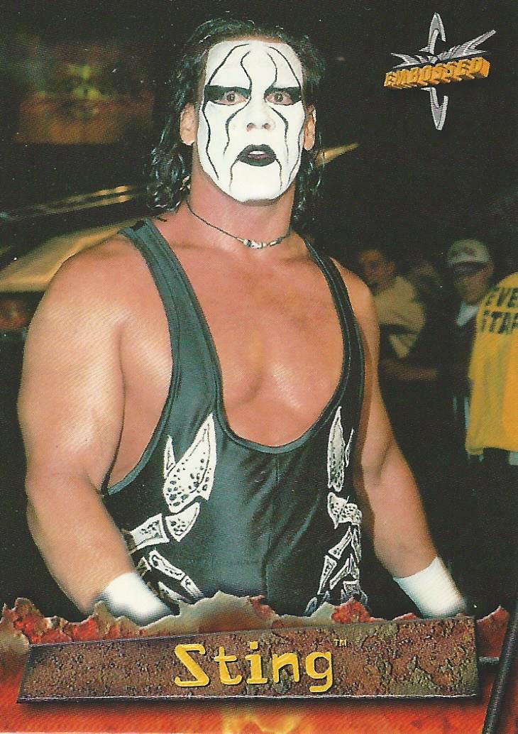 WCW Topps Embossed Trading Cards 1999 Sting No.22