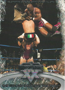 WWE Fleer Wrestlemania XX Trading Card 2004 Shelton Benjamin and Charlie Haas No.22