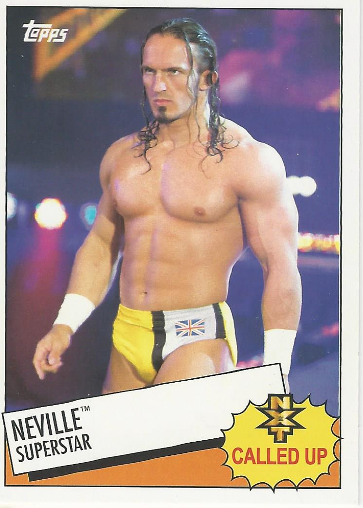 WWE Topps Heritage 2015 Trading Card Neville 30 of 30