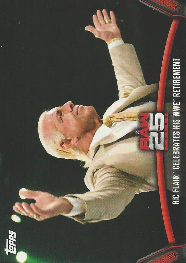 WWE Topps Then Now Forever 2018 Trading Cards Ric Flair Raw-30