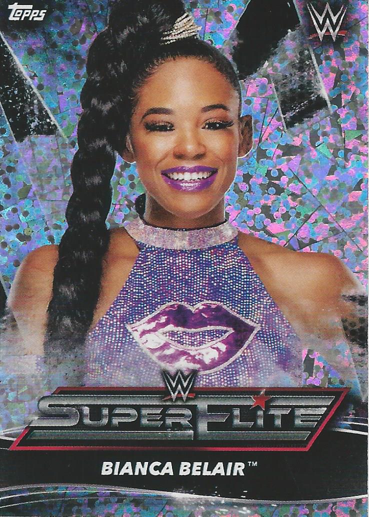 Topps WWE Superstars 2021 Trading Cards Bianca Belair SE6
