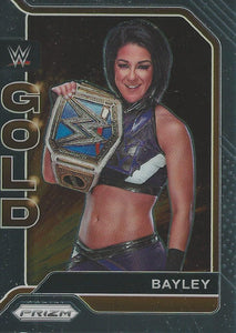 WWE Panini Prizm 2022 Trading Cards Gold Bayley No.14