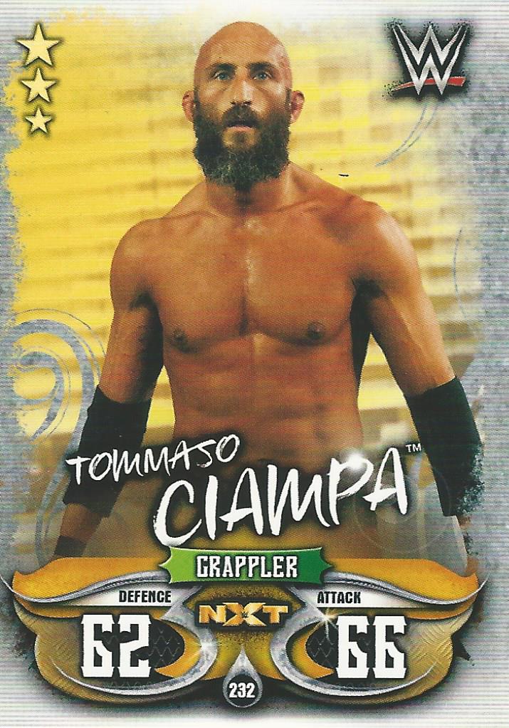 WWE Topps Slam Attax Live 2018 Trading Card Tommaso Ciampa NXT No.232