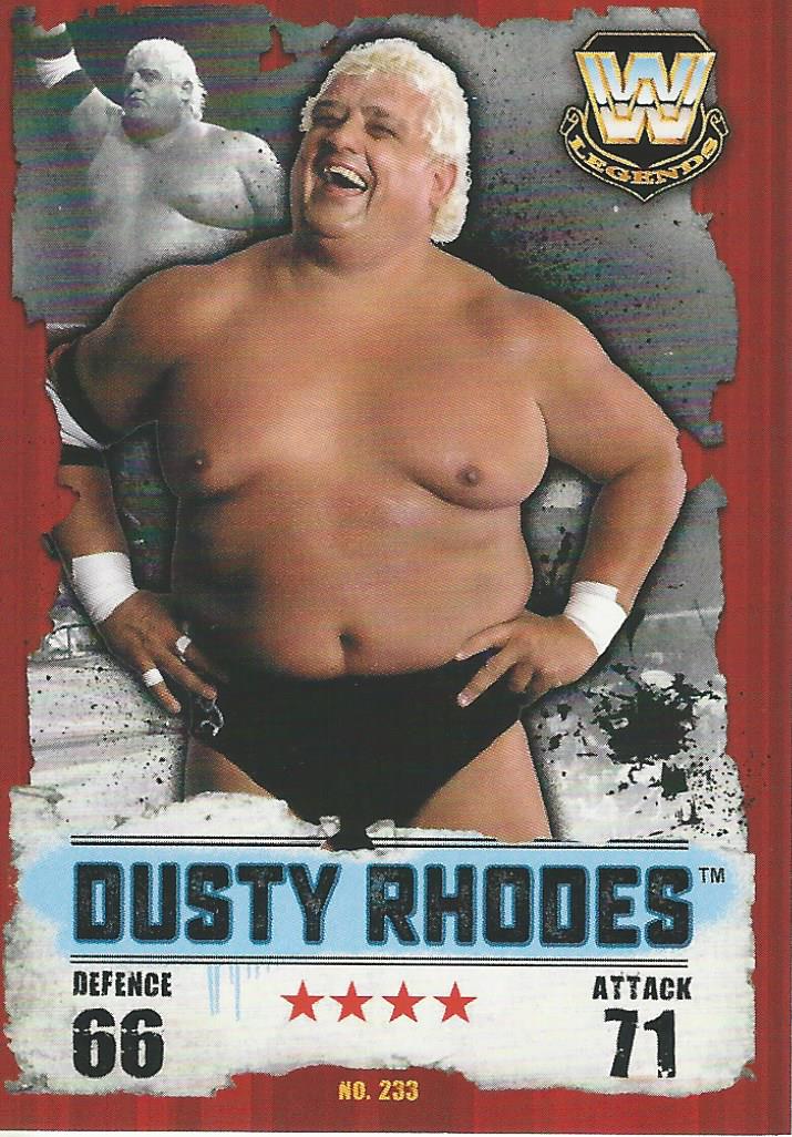 WWE Topps Slam Attax Takeover 2016 Trading Card Dusty Rhodes No.233