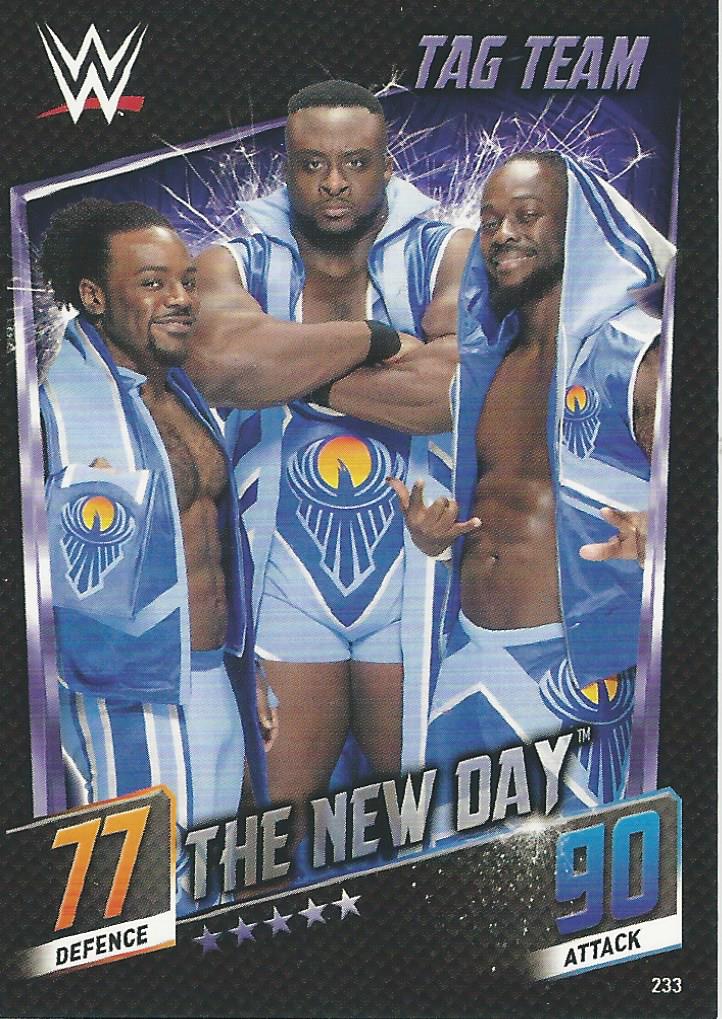 WWE Topps Slam Attax 2015 Then Now Forever Trading Card The New Day No.233