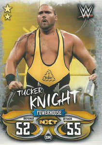 WWE Topps Slam Attax  Live 2018 Trading Card Tucker Knight NXT No.234