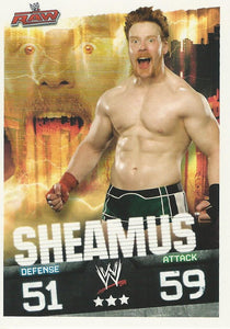 WWE Topps Slam Attax Evolution 2010 Trading Cards Sheamus US Variant