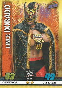 WWE Topps Slam Attax 10th Edition Trading Card 2017 Lince Dorado No.235