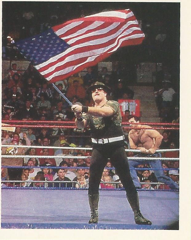 WWF Merlin Stickers 1992 Sgt Slaughter No.235