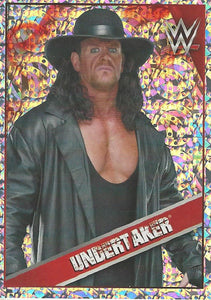 WWE Topps Then Now Forever 2016 Stickers Foil The Undertaker No.235