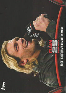 WWE Topps Then Now Forever 2018 Trading Cards Edge Raw-36